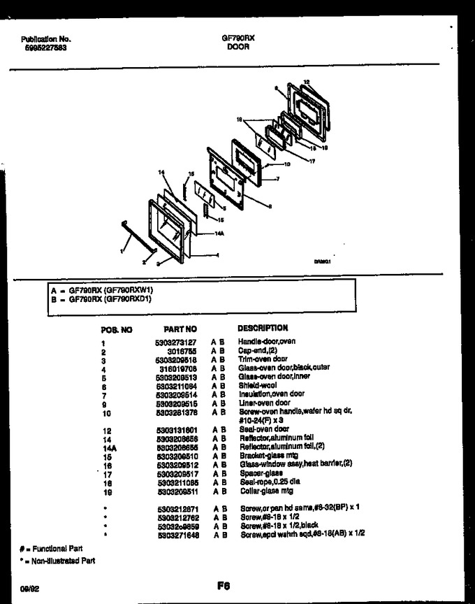 Diagram for GF790RXD1