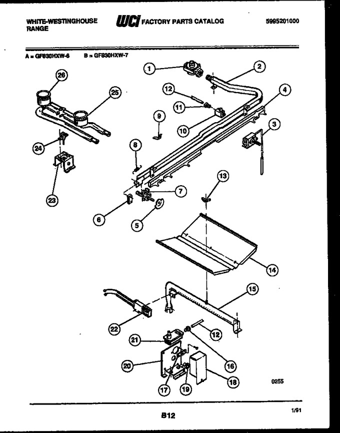 Diagram for GF830HXW7