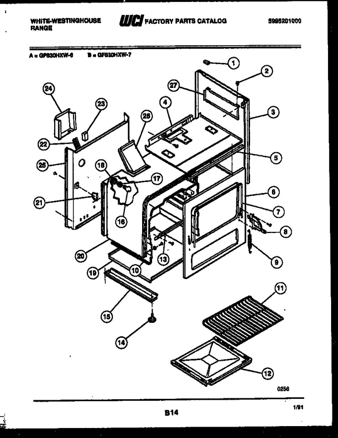 Diagram for GF830HXW7