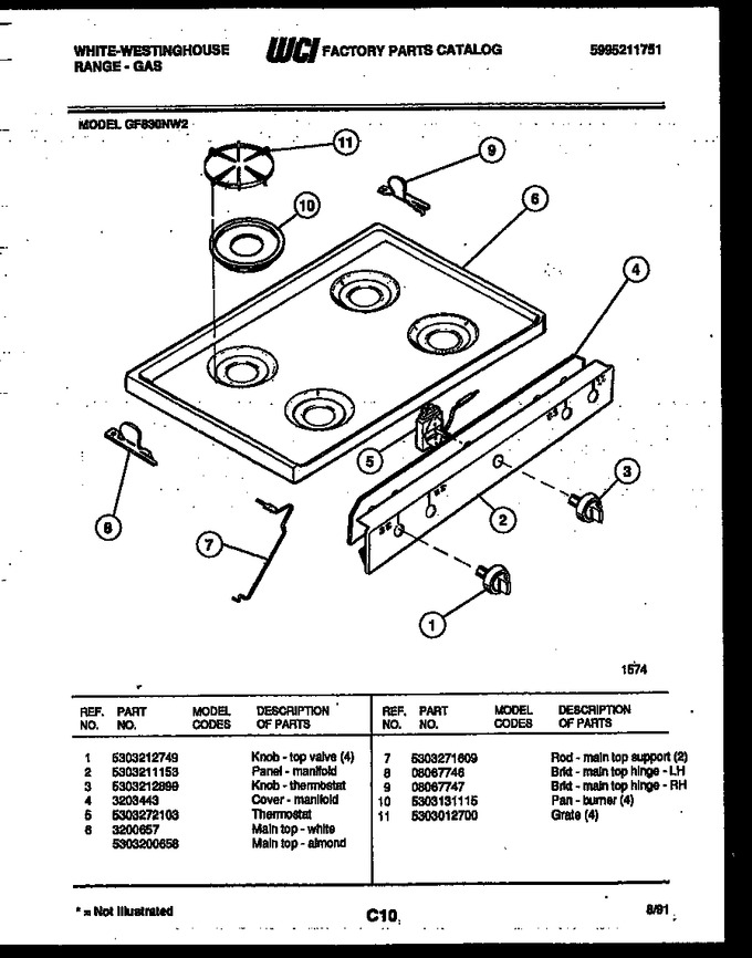 Diagram for GF830ND2