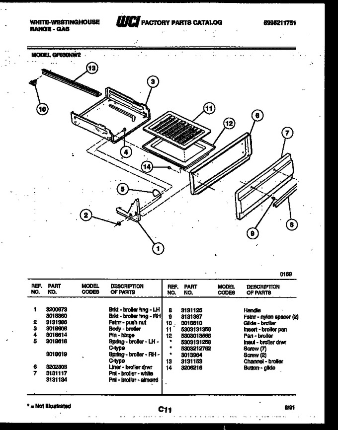 Diagram for GF830ND2