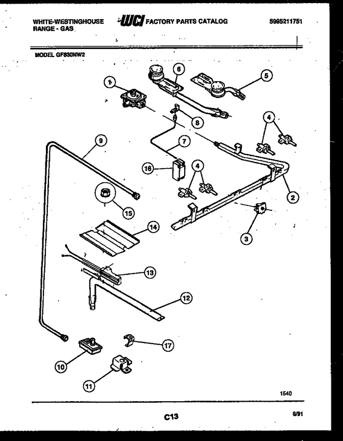 Diagram for GF830ND2