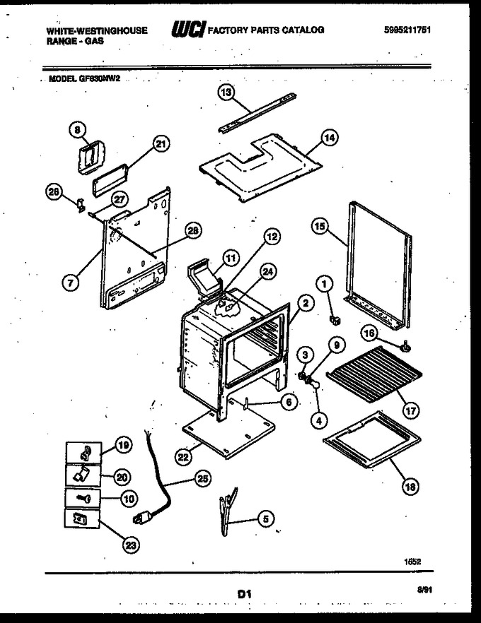 Diagram for GF830ND2