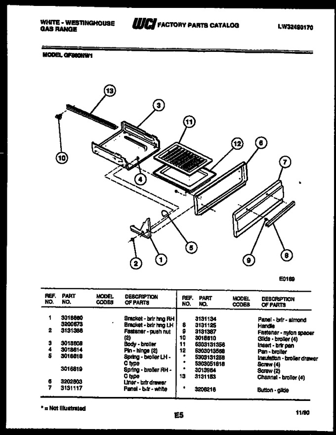 Diagram for GF860NW1