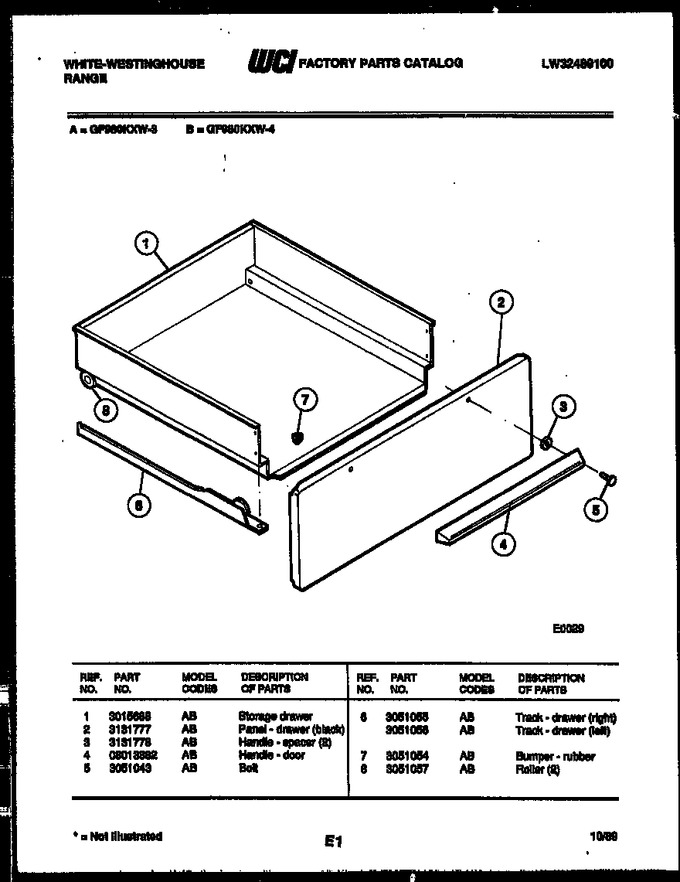 Diagram for GF980KXD4