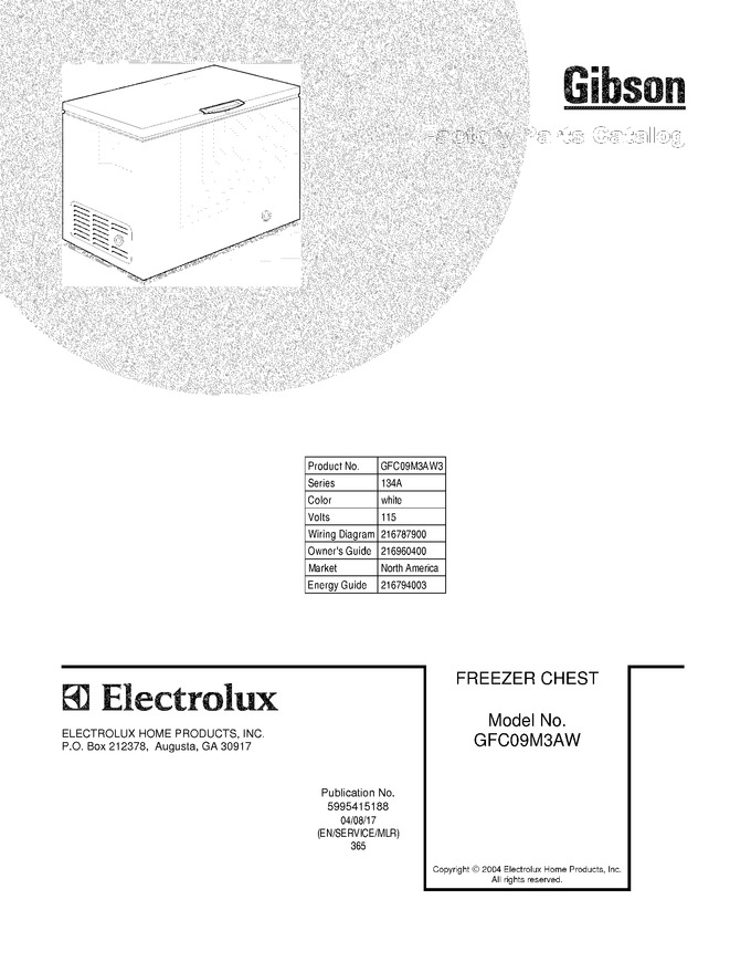 Diagram for GFC09M3AW3