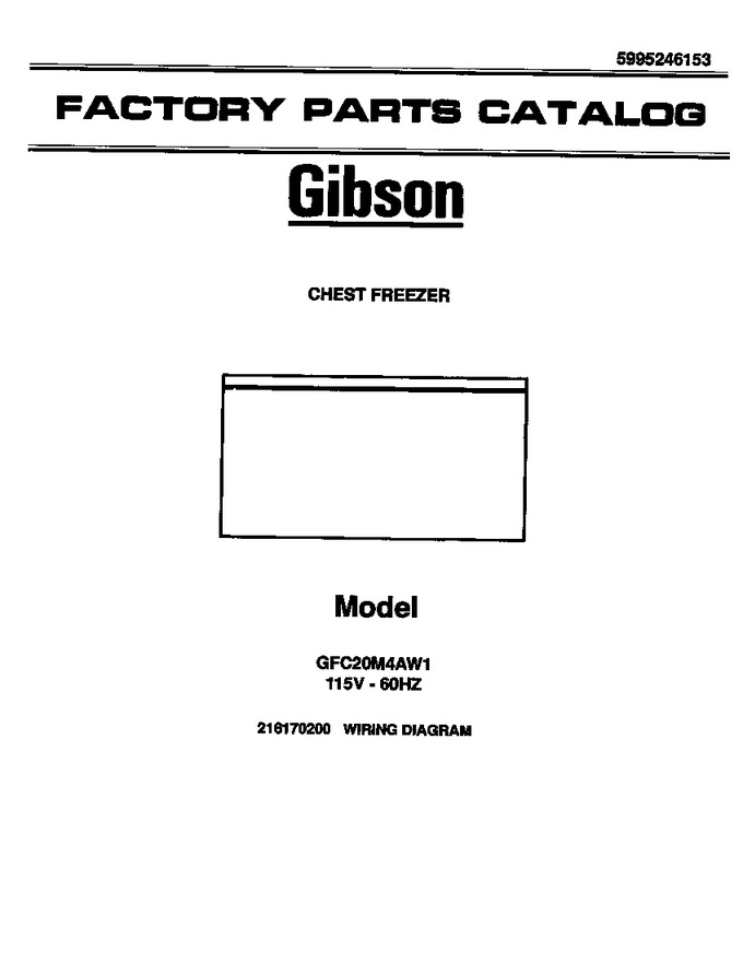 Diagram for GFC20M4AW3