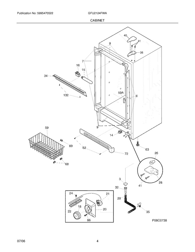 Diagram for GFU2124FWA