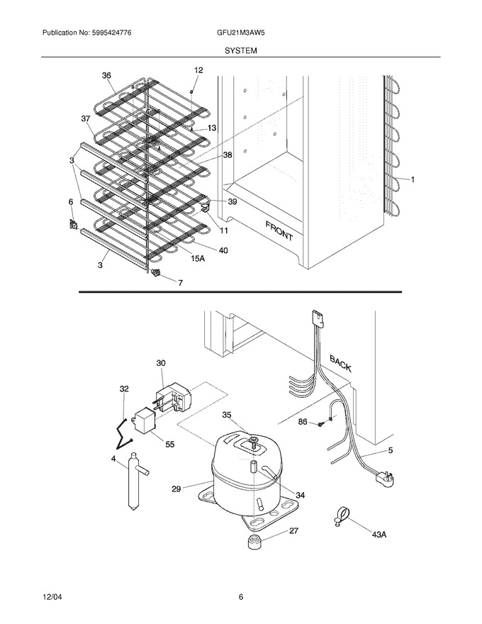 Diagram for GFU21M3AW5