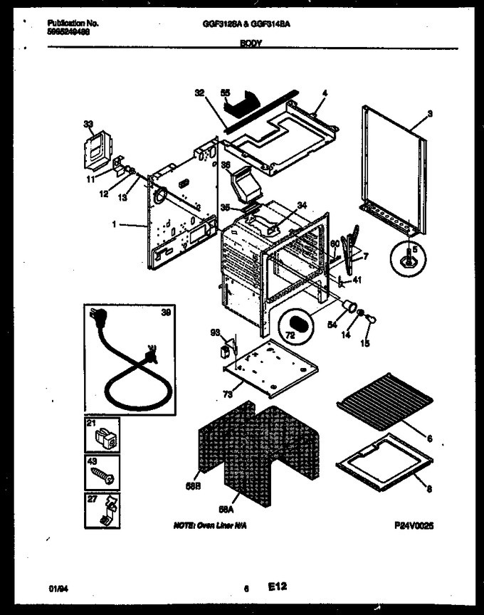 Diagram for GGF314BAWB