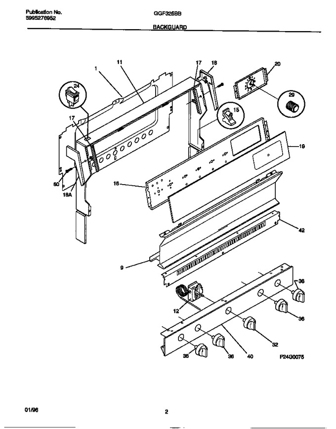 Diagram for GGF325BBWD