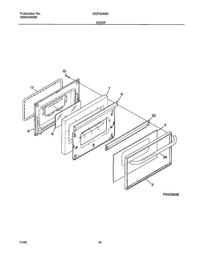 Diagram for GGF334BHWD