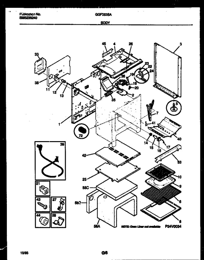 Diagram for GGF353SAWA