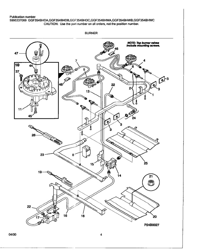 Diagram for GGF354BHDA