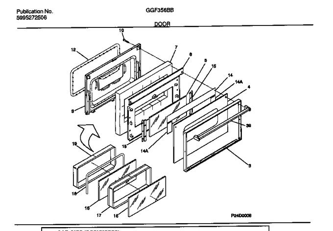 Diagram for GGF356BBWC