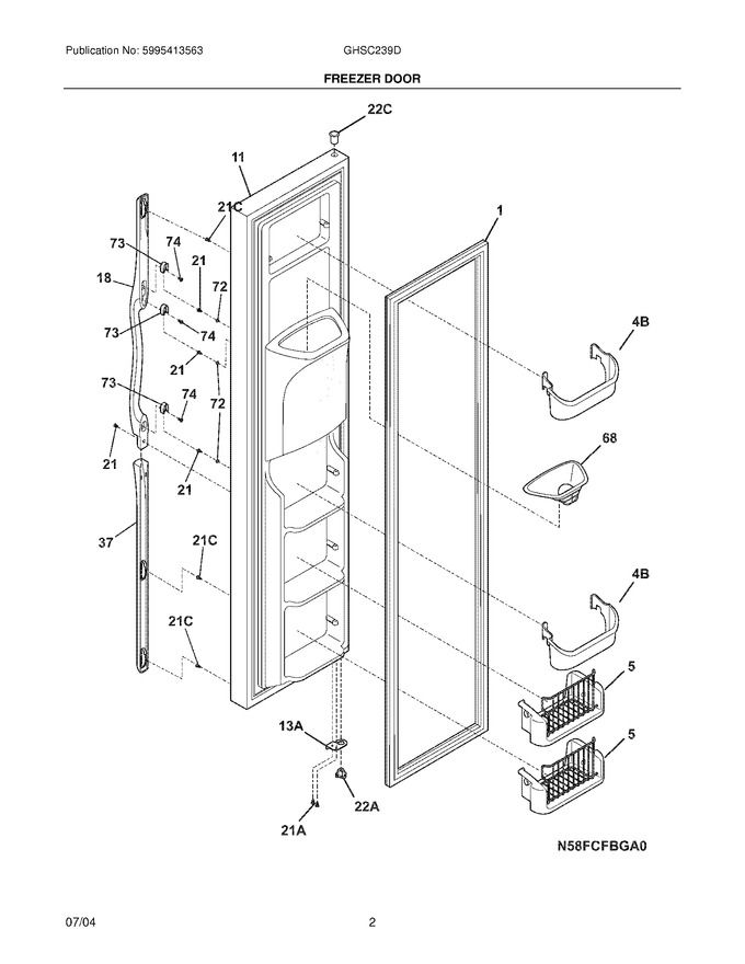 Diagram for GHSC239DW0