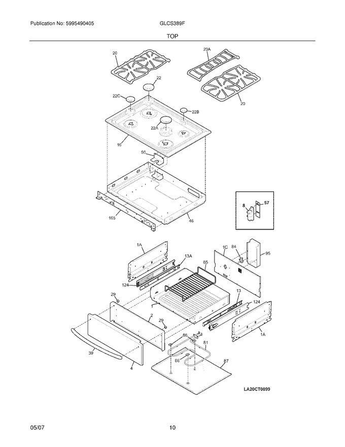 Diagram for GLCS389FBB