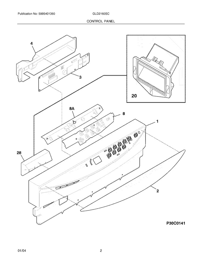 Diagram for GLD2160SCQ0