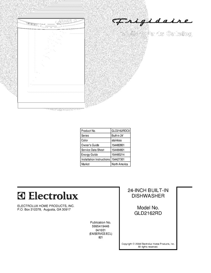 Diagram for GLD2162RDC0