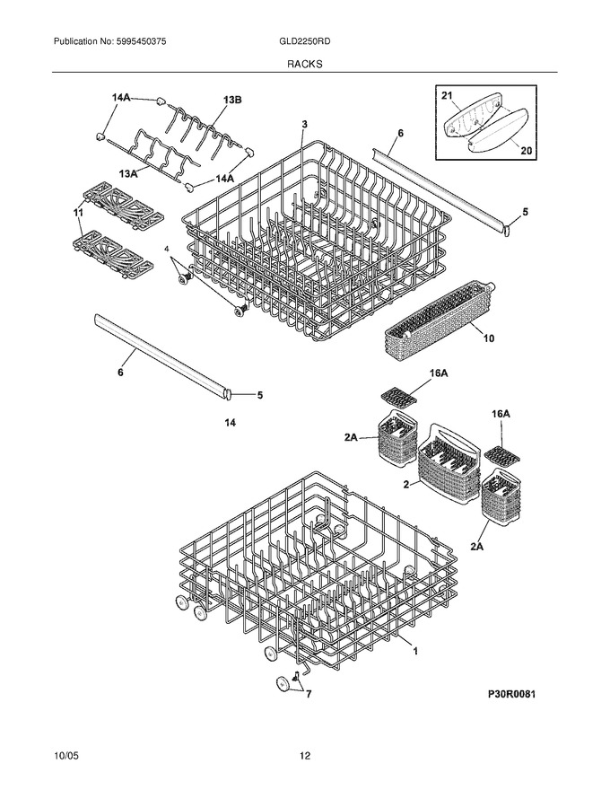 Diagram for GLD2250RDS2