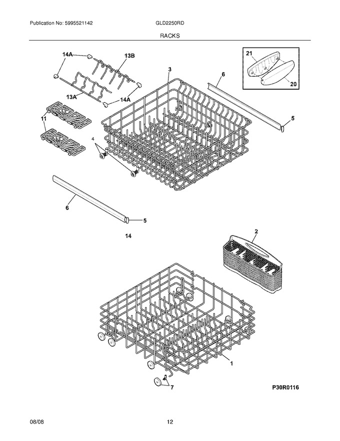 Diagram for GLD2250RDC6