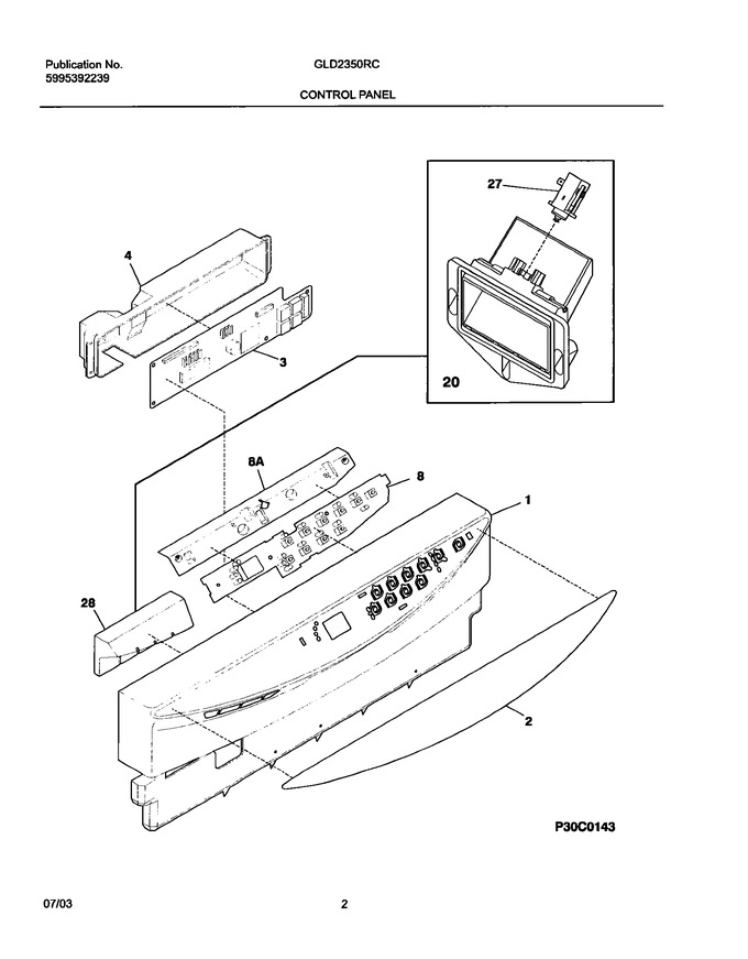 Diagram for GLD2350RCC0
