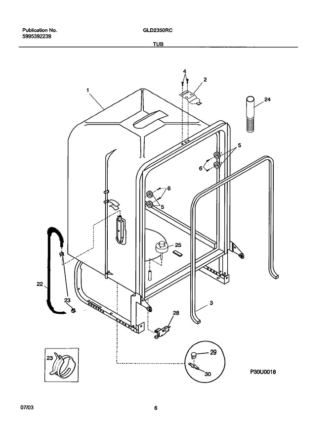 Diagram for GLD2350RCC0