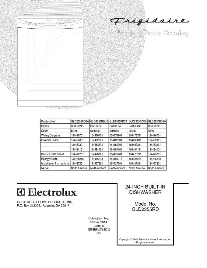 Diagram for GLD2355RDS0