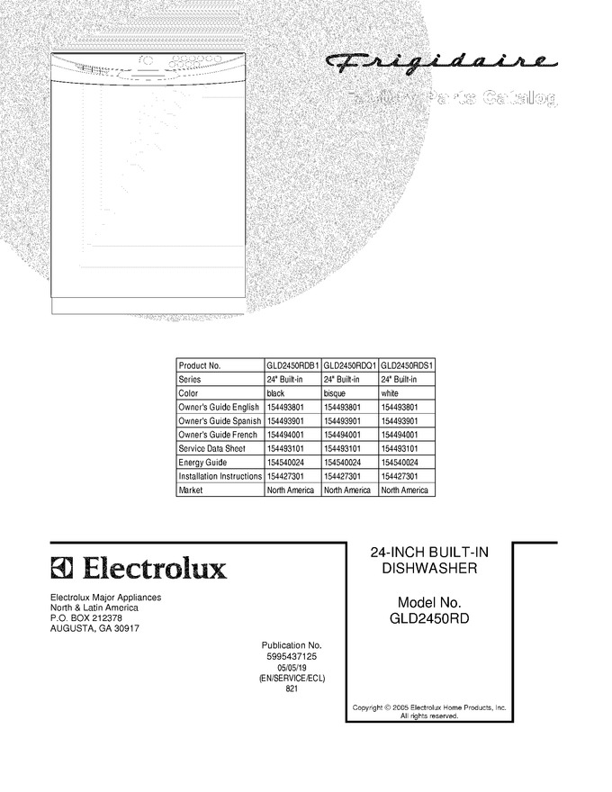 Diagram for GLD2450RDQ1