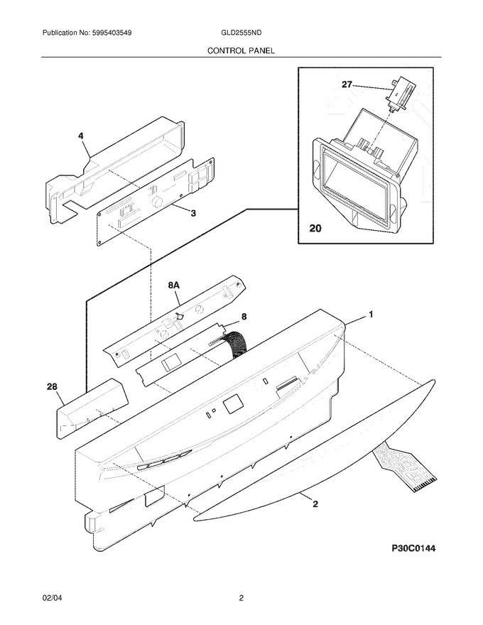 Diagram for GLD2555NDS0