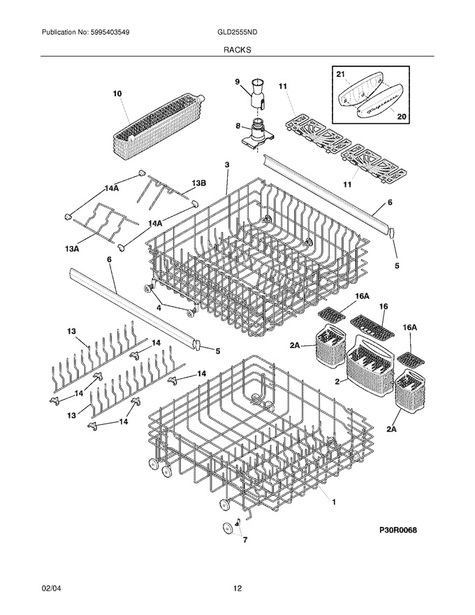 Diagram for GLD2555NDS0