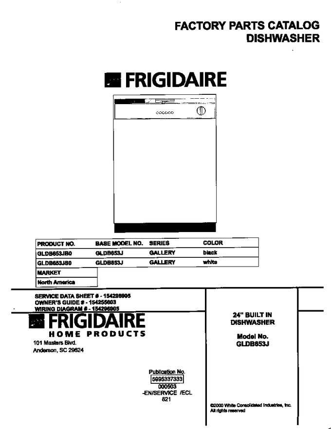 Diagram for GLDB653JB0