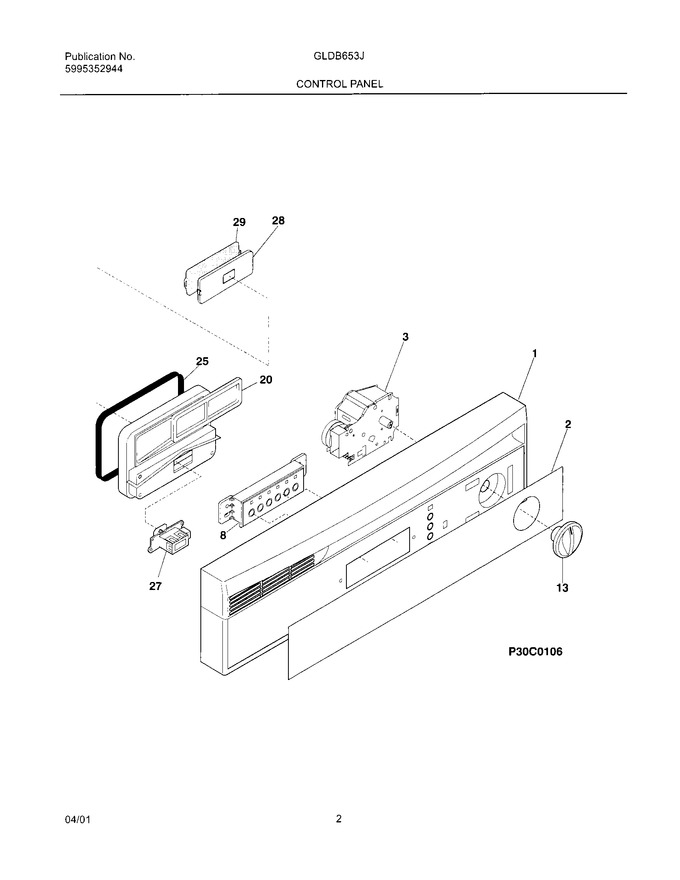 Diagram for GLDB653JS2