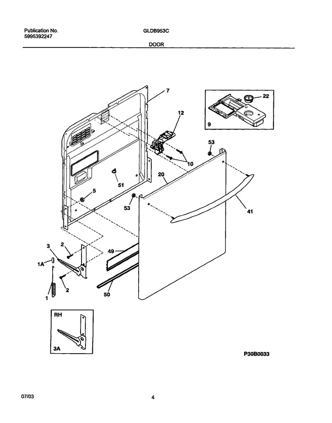 Diagram for GLDB953CB0