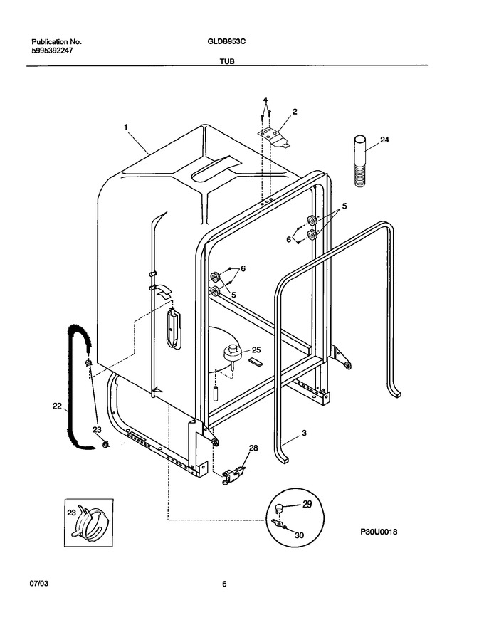 Diagram for GLDB953CS0