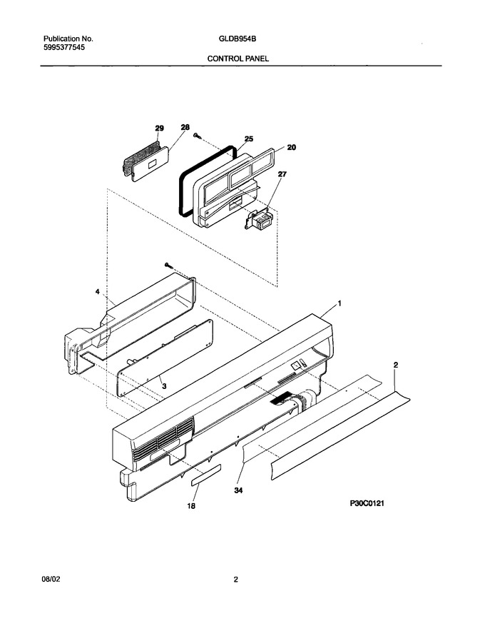 Diagram for GLDB954BB0