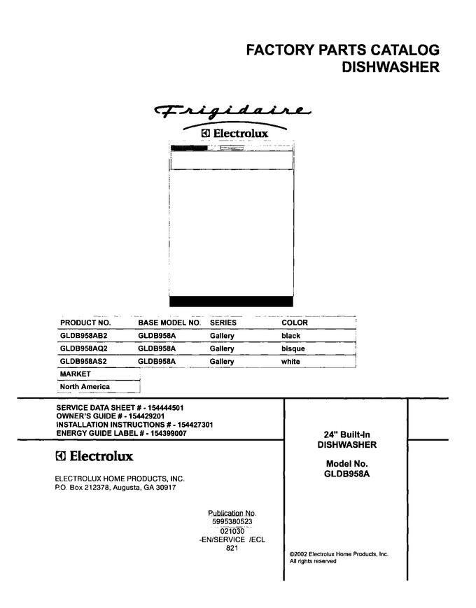 Diagram for GLDB958AS2
