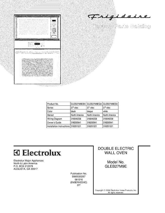 Diagram for GLEB27M9ESA