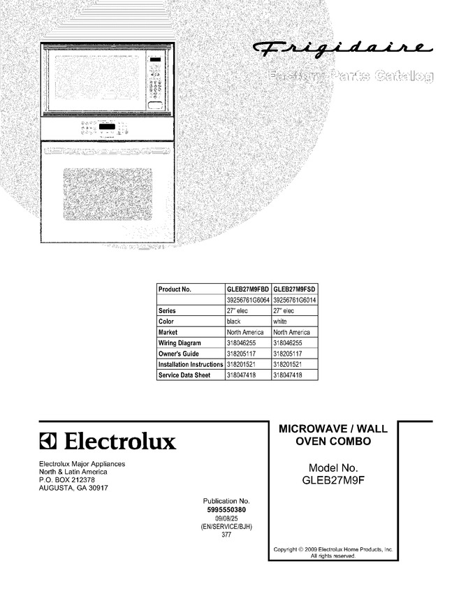 Diagram for GLEB27M9FSD