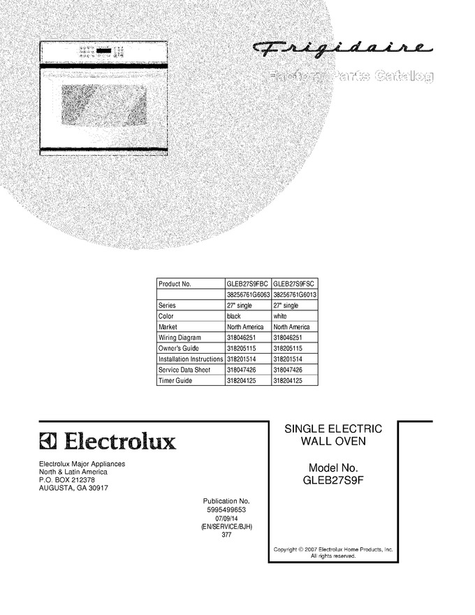 Diagram for GLEB27S9FSC