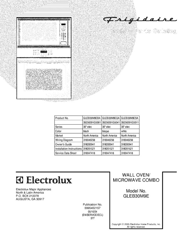 Diagram for GLEB30M9EBA