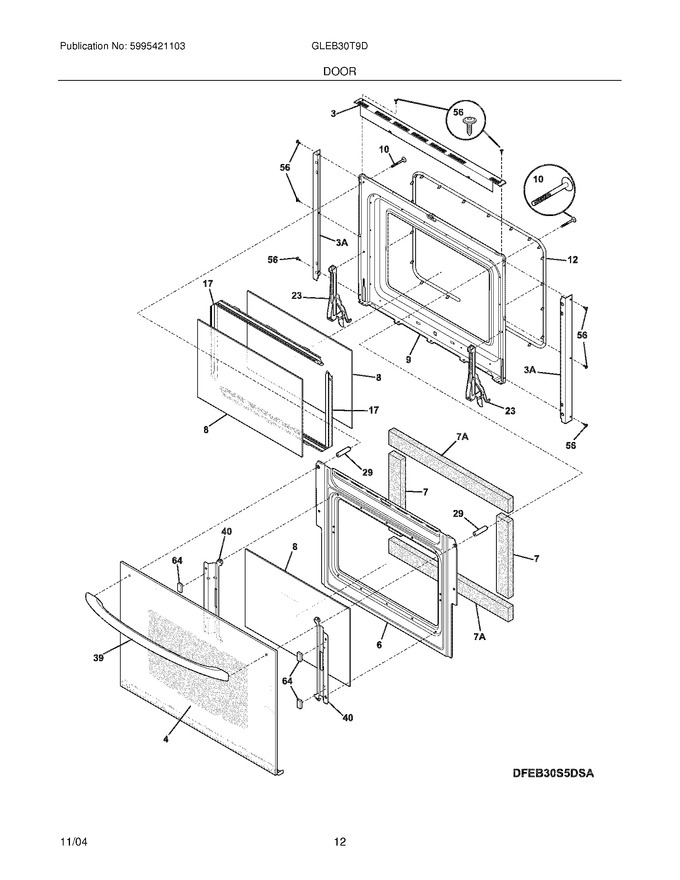 Diagram for GLEB30T9DQA