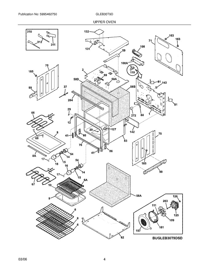 Diagram for GLEB30T9DBD