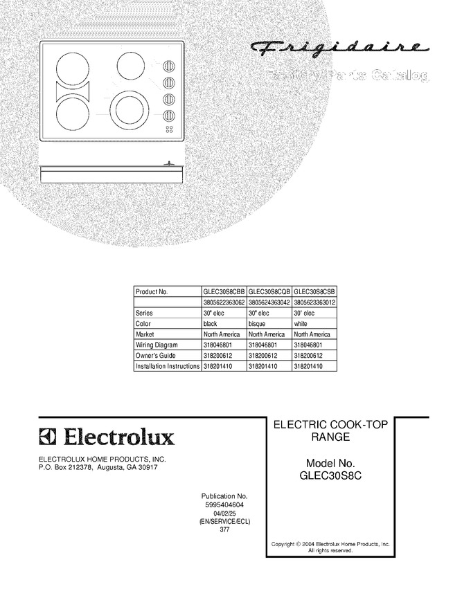 Diagram for GLEC30S8CBB