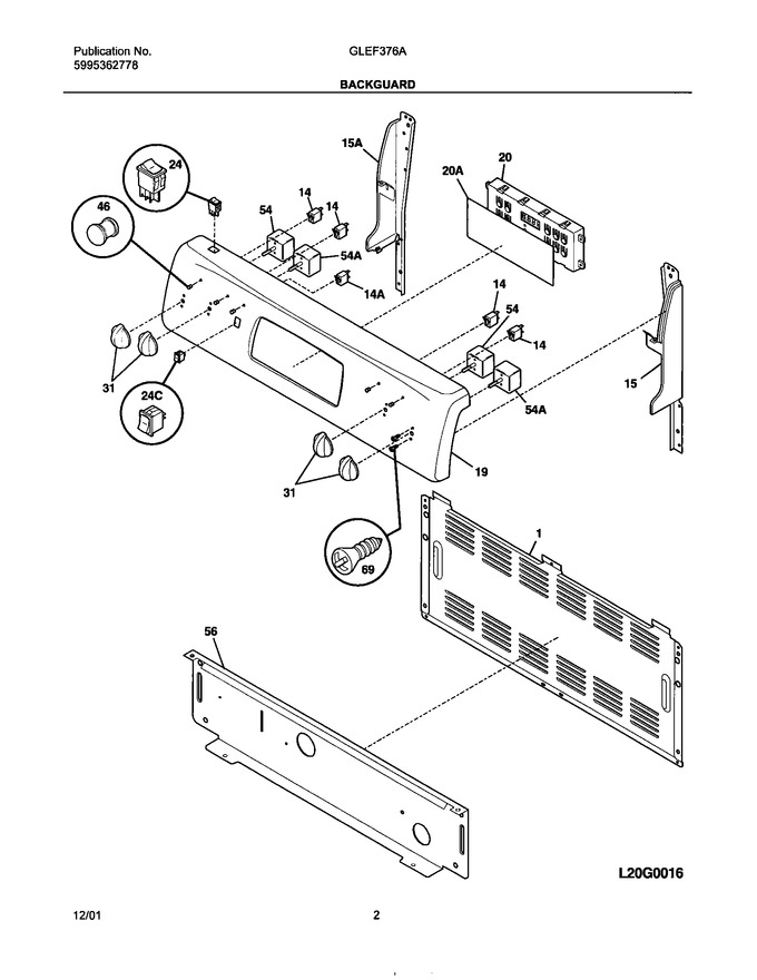 Diagram for GLEF376ASD