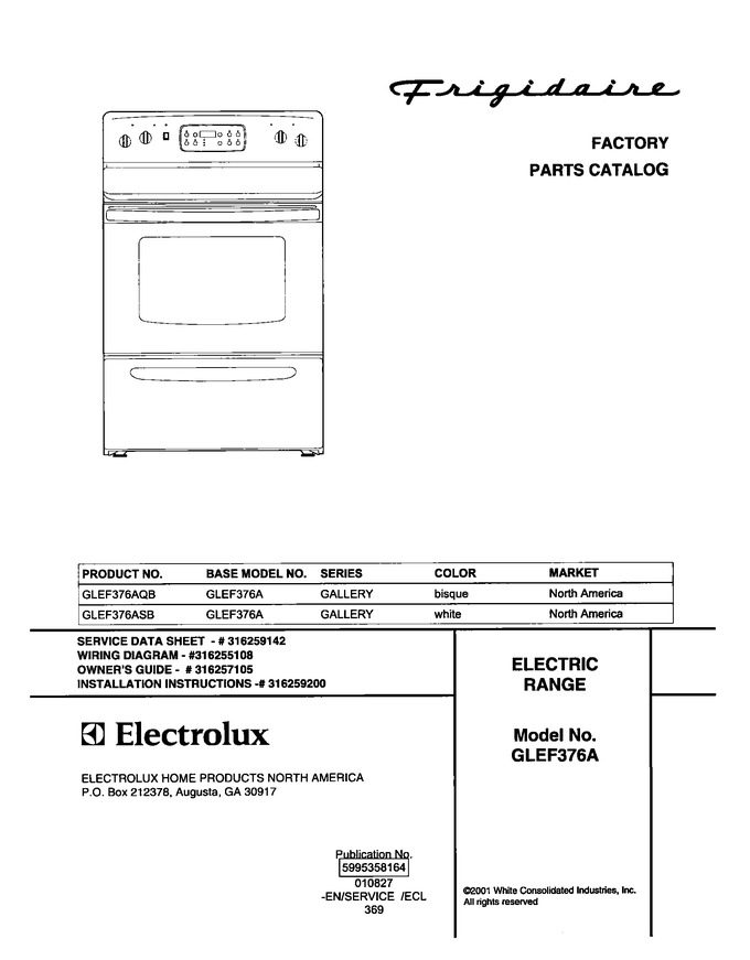 Diagram for GLEF376ASB