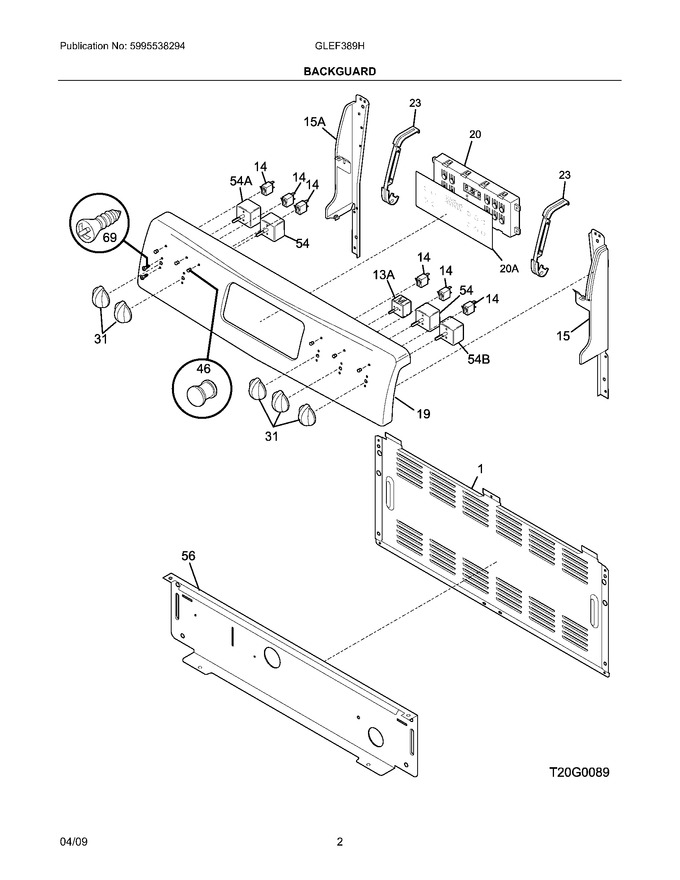 Diagram for GLEF389HBC