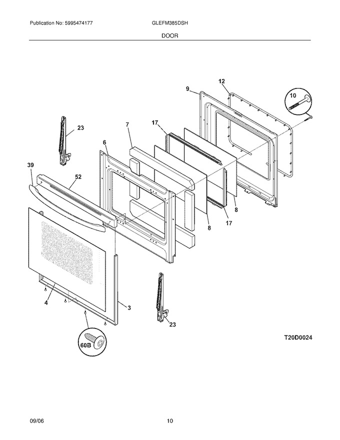 Diagram for GLEFM385DSH