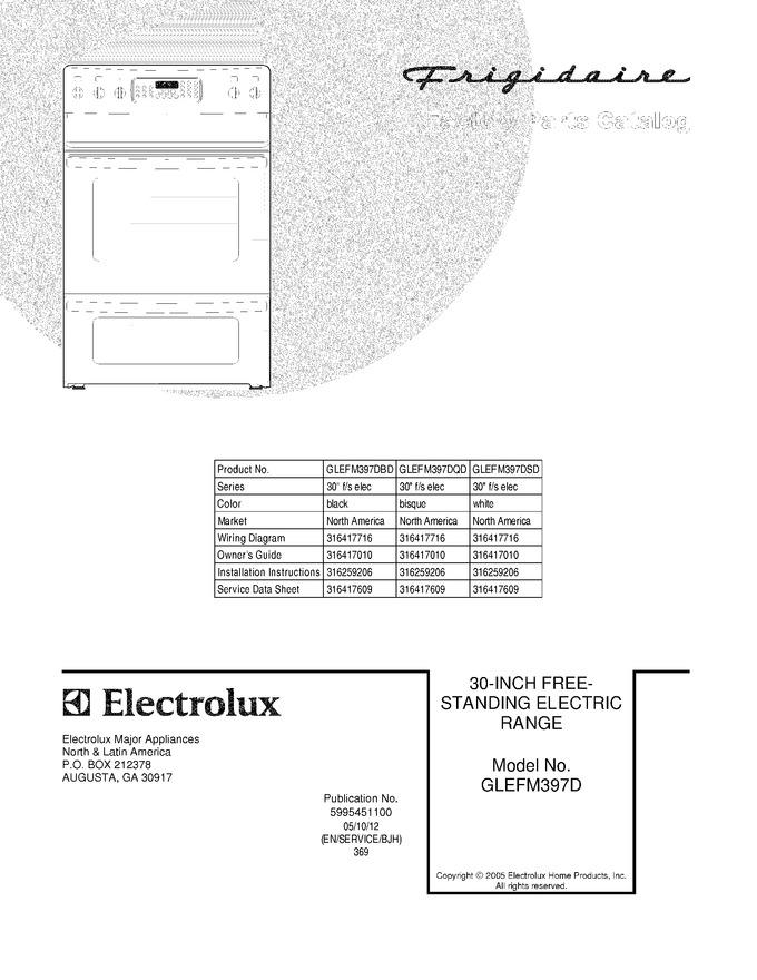 Diagram for GLEFM397DQD