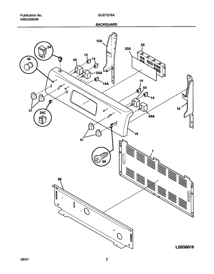 Diagram for GLEFS76AQB